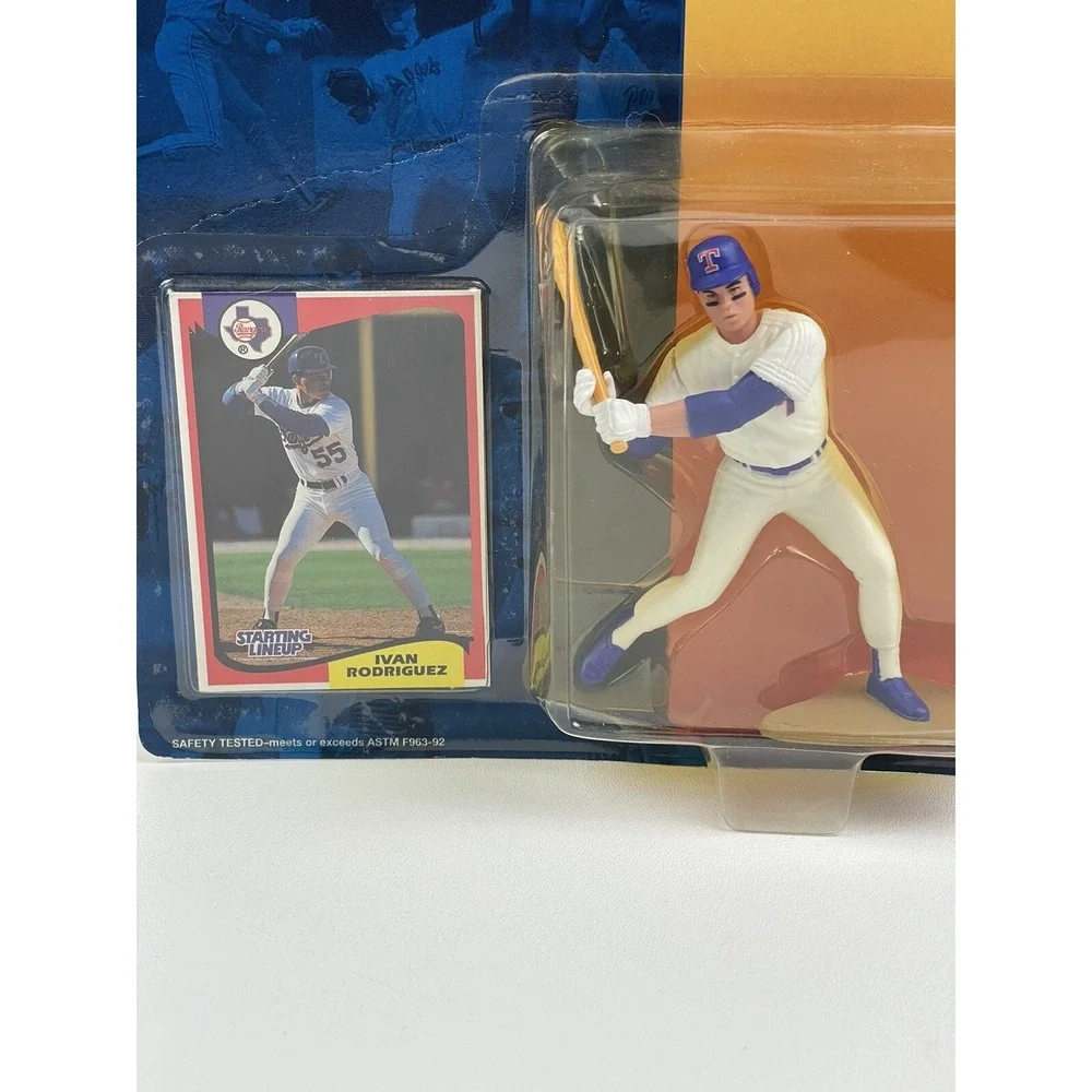 Starting Lineup 1994 Ivan Rodriguez Texas Rangers Baseball MLB SLU